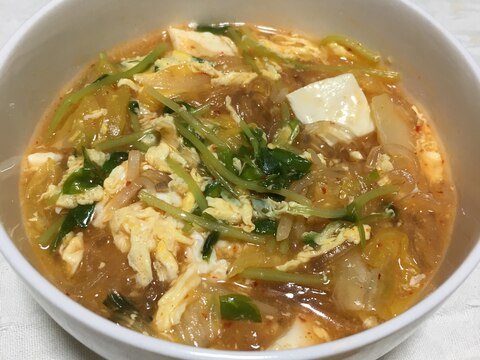 美味しくて栄養満点！簡単キムチスープ